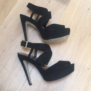 💥Sexy Black Madden Girl Platform Heels